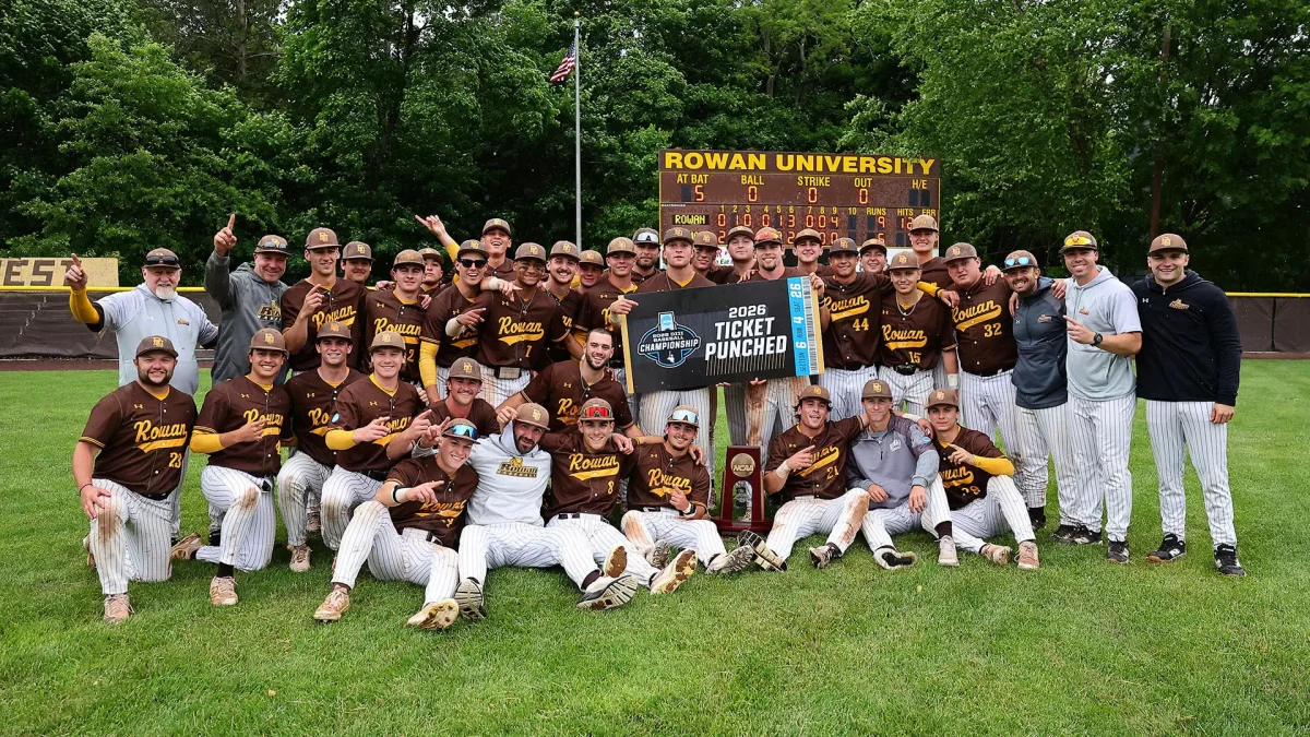 With their two wins over Randolph Macon on Friday, the Profs are headed back to the Division III Baseball Championship for the second straight year. Glassboro, N.J. Friday, May 22, 2026. (Chris Taylor)
